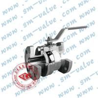 三段式高压法兰球阀