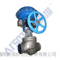 不锈钢法兰单座调节气动调节阀