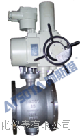 大力道电动偏心半球阀 耐磨电动侧装式偏心半球阀